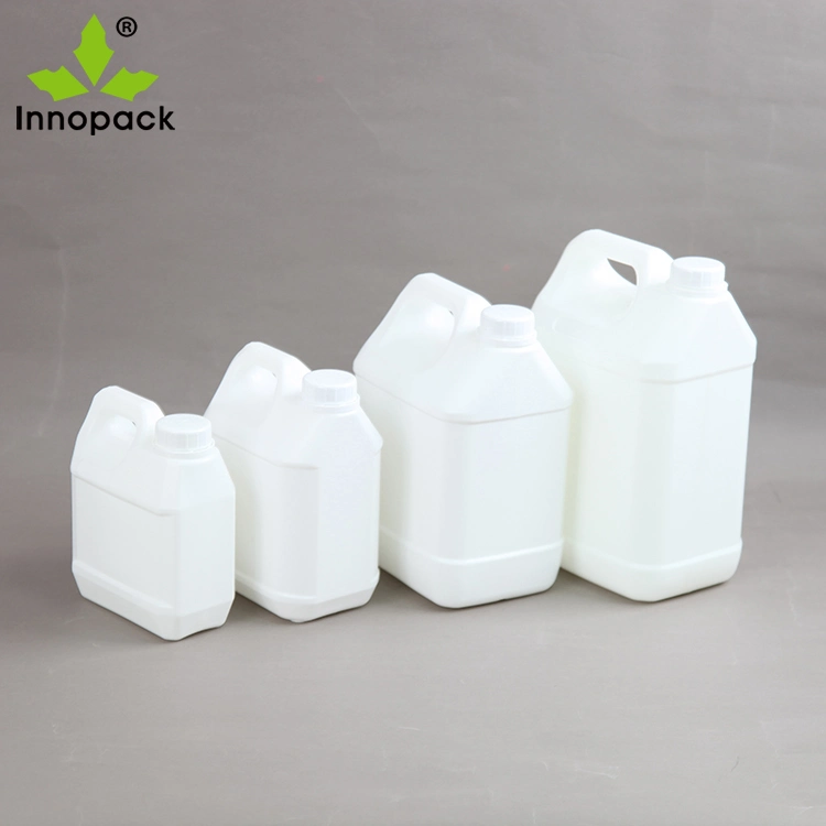 1.2-12.5L Capacity Square HDPE Plastic Bottle