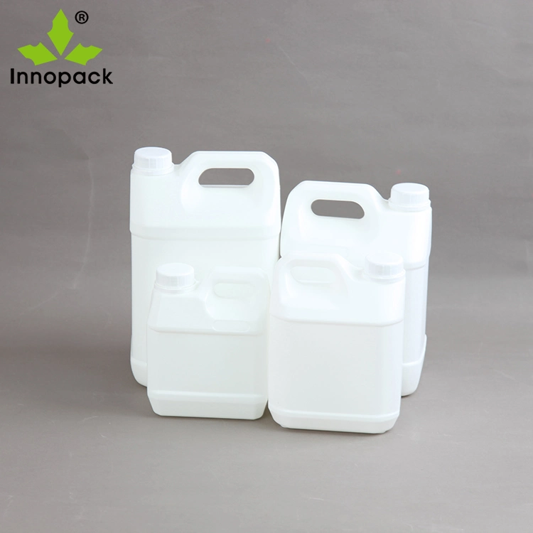 1.2-12.5L Capacity Square HDPE Plastic Bottle