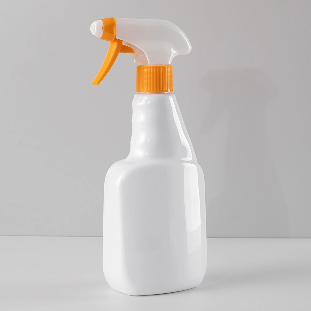 Manufacture Wholesale 28mm Plastic Transparent Square 750ml Pet Trigger Sprayer Bottle