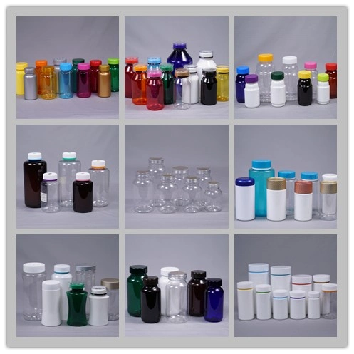 HDPE/Pet Square Plastic Medicine Bottle