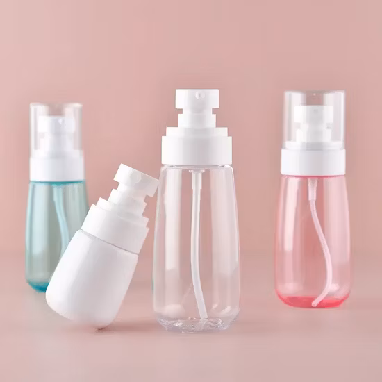 Bouteille de pulvérisateur de brouillard de pompe de lotion cosmétique en plastique pour animaux de compagnie vide