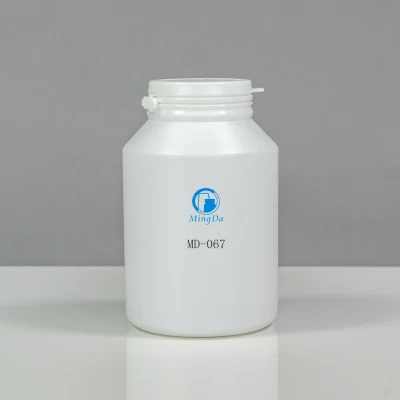 Comprimés de pilule de médecine en plastique de preuve d'inviolabilité d'épaule de HDPE emballant la bouteille ronde de déchirure 275ml usine de Dongguan